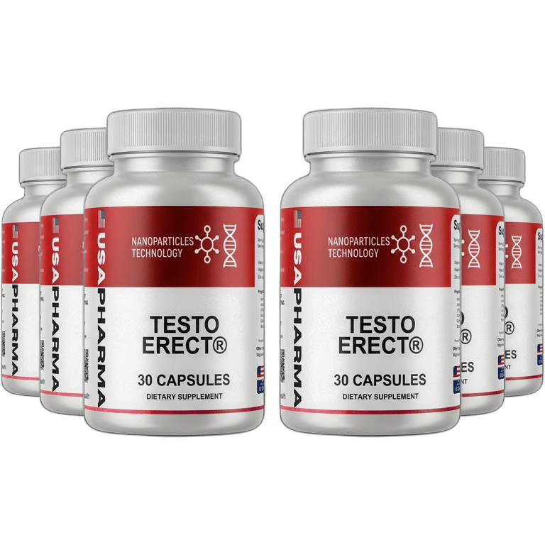 TESTOERECT 6-Bottle Value Pack